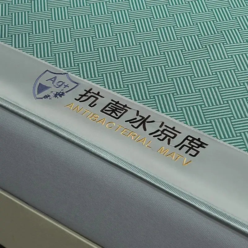 Teal Herringbone Fitted Sheet