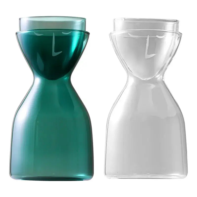 Teal Glass Tea Infuser Bottle
