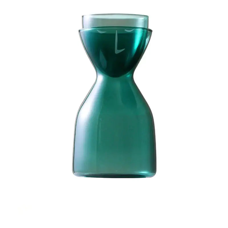 Teal Glass Tea Infuser Bottle