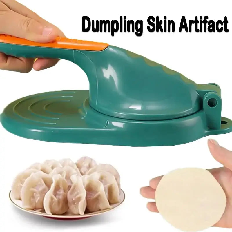 Teal Orange Dough Press