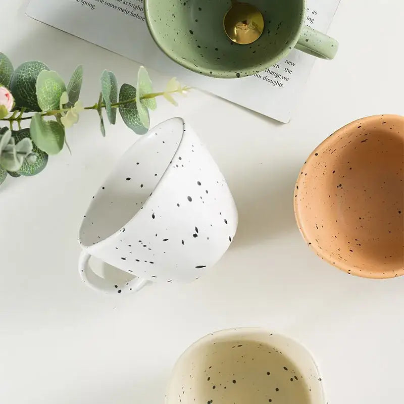 Speckled Ceramic Espresso Cups