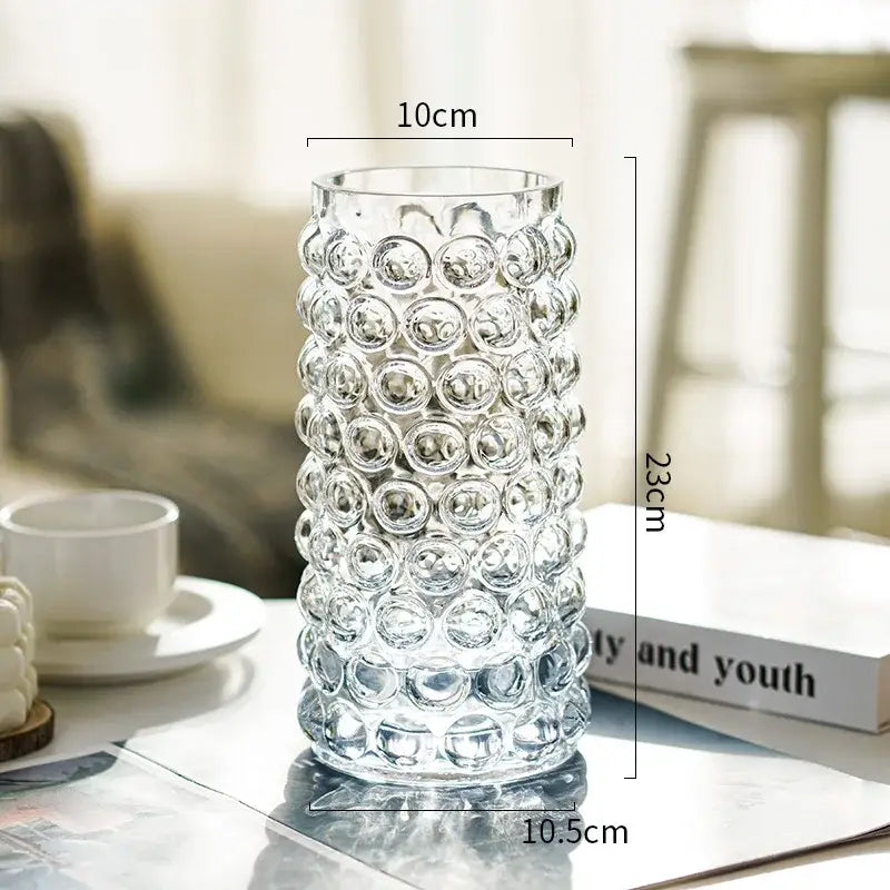 Bubble Glass Plant Pot
