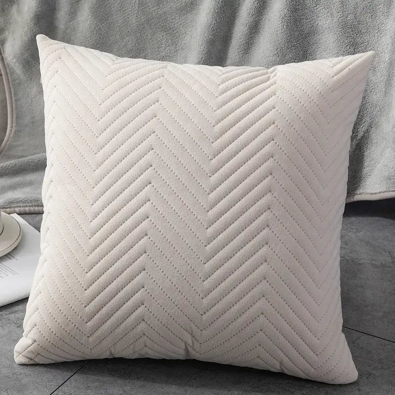 Chevron Teal Cushion Cover