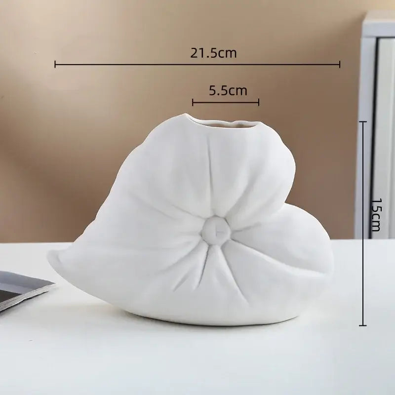 Ceramic Heart Vase
