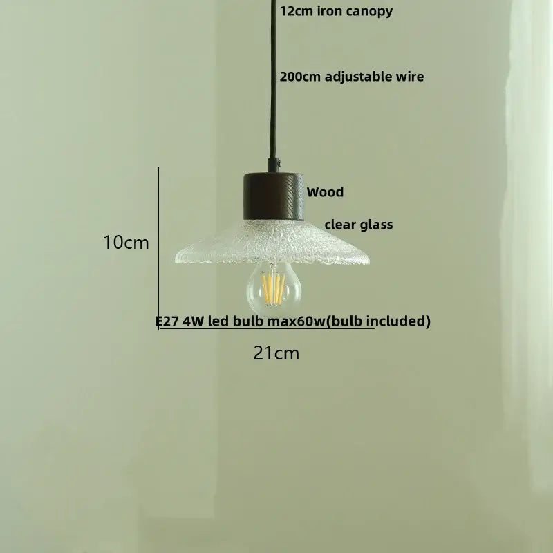 Frosted Glass Nordic Kitchen Pendant Light