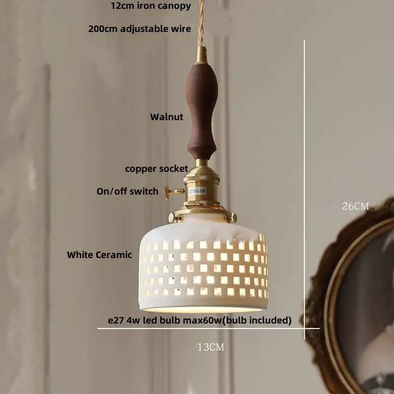 Frosted Glass Nordic Kitchen Pendant Light