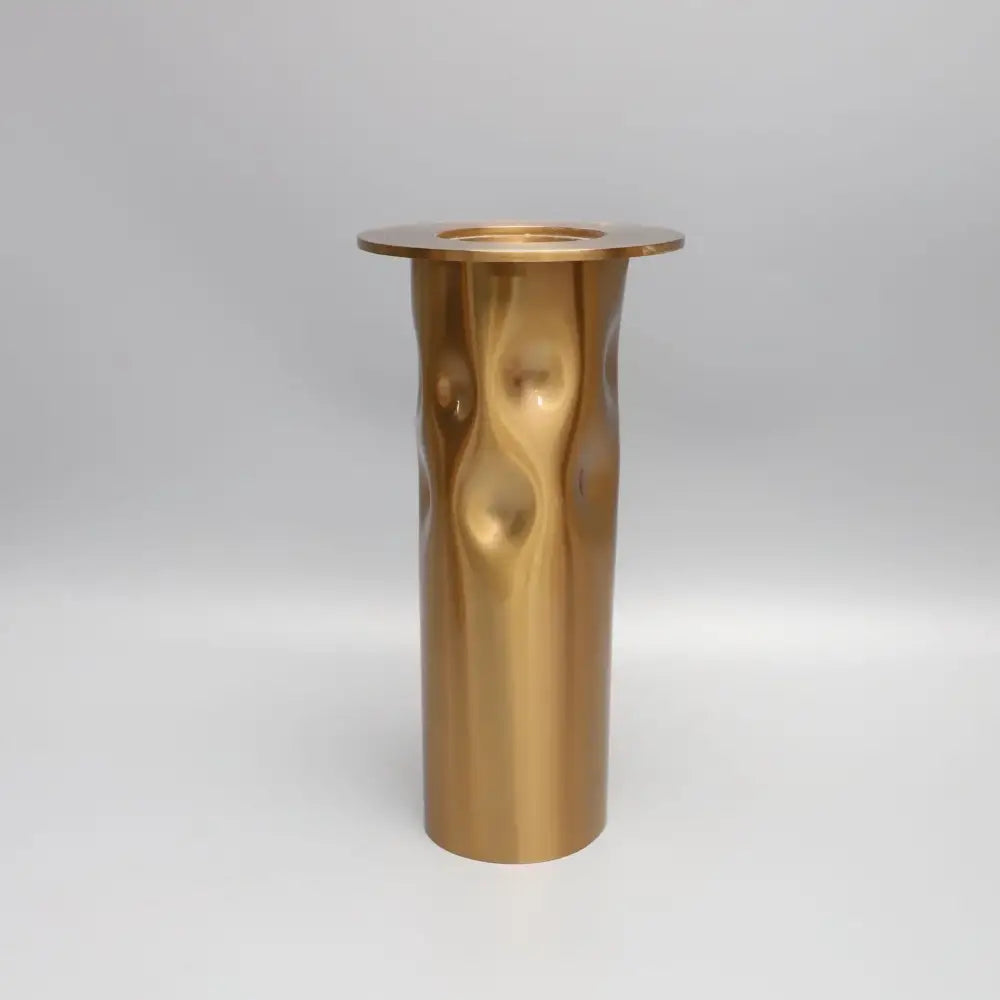 Golden Metal Candlestick Set