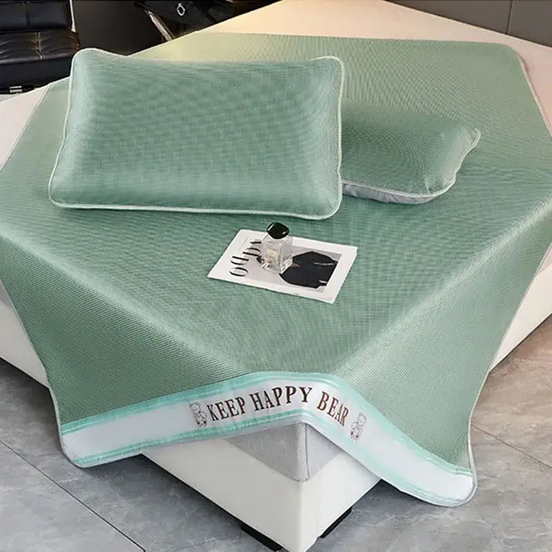 Blue Cooling Bed Set