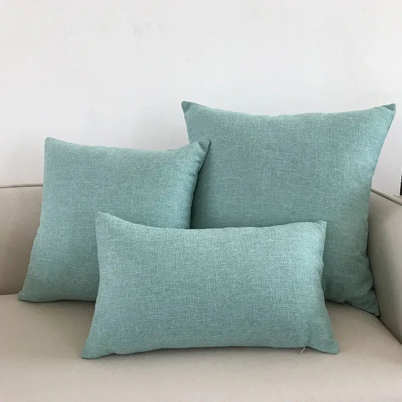 Orange Woven Cushion Cover