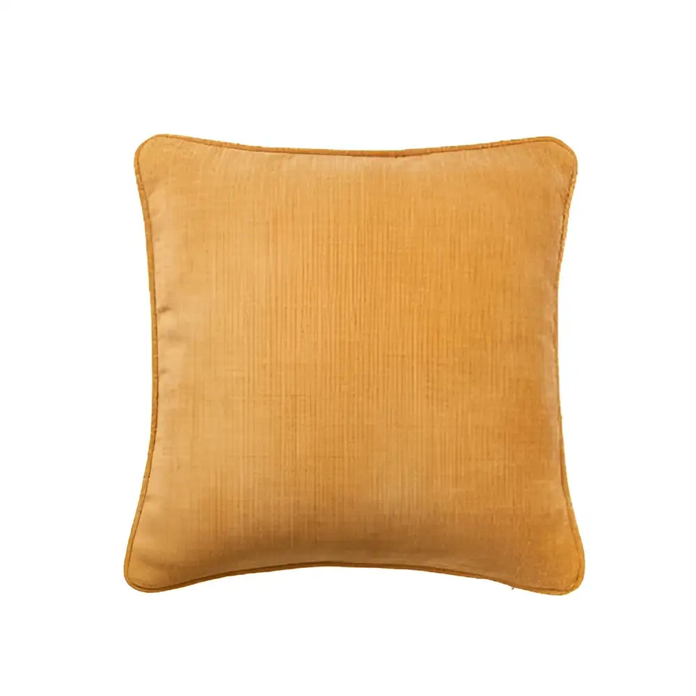 Peach Grey Linen Pillow Cover