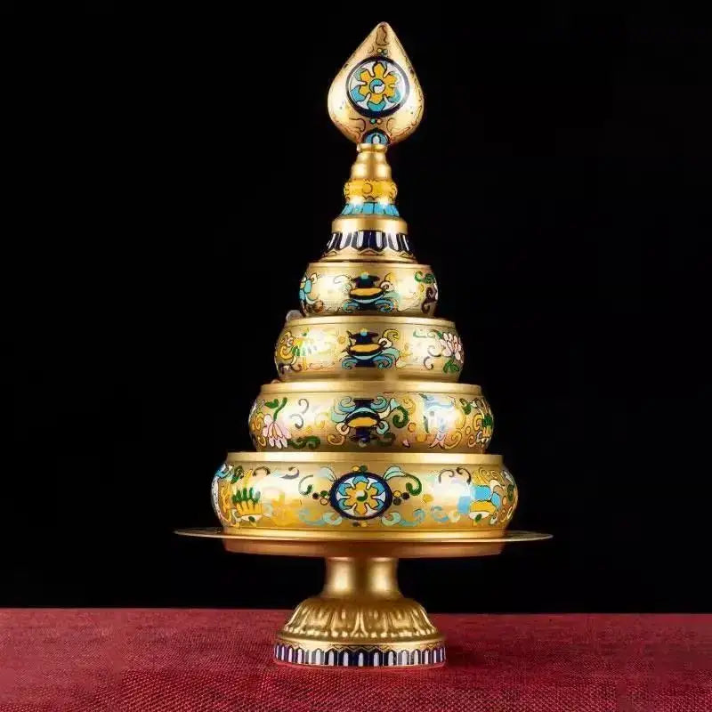 Cloisonne Lacquerware Manda Tea Pan