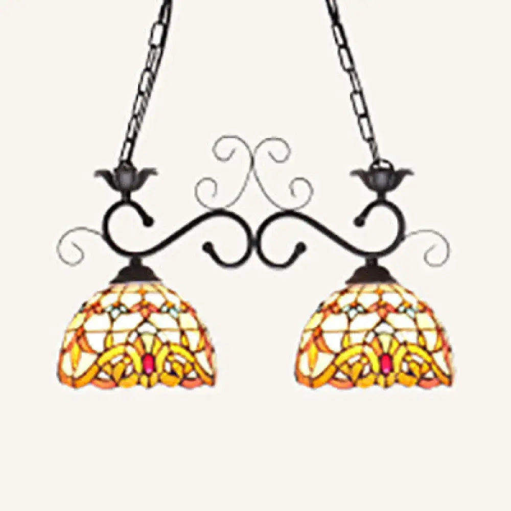 Black Sunflower Pendant Light