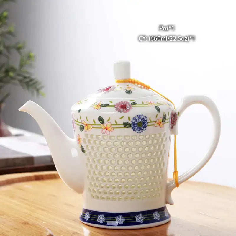 Blue White Porcelain Tea Set
