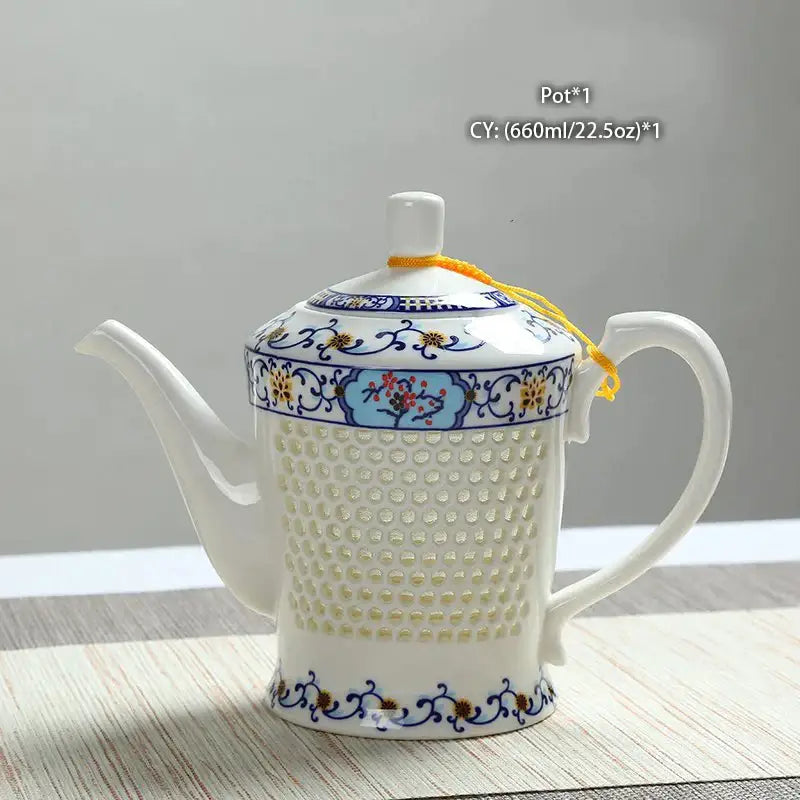 Blue White Porcelain Tea Set