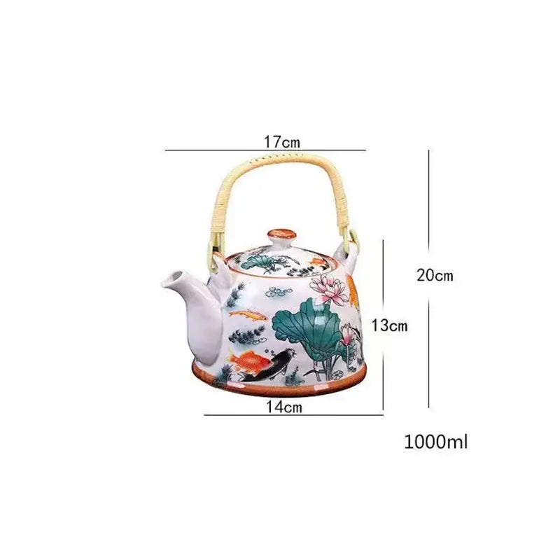 White Porcelain Tea Pot