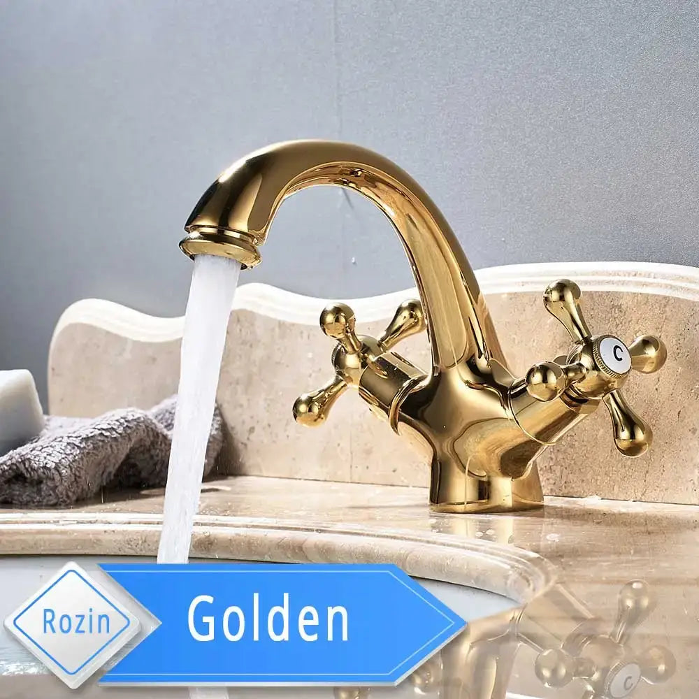 Gold Vessel Sink Faucet