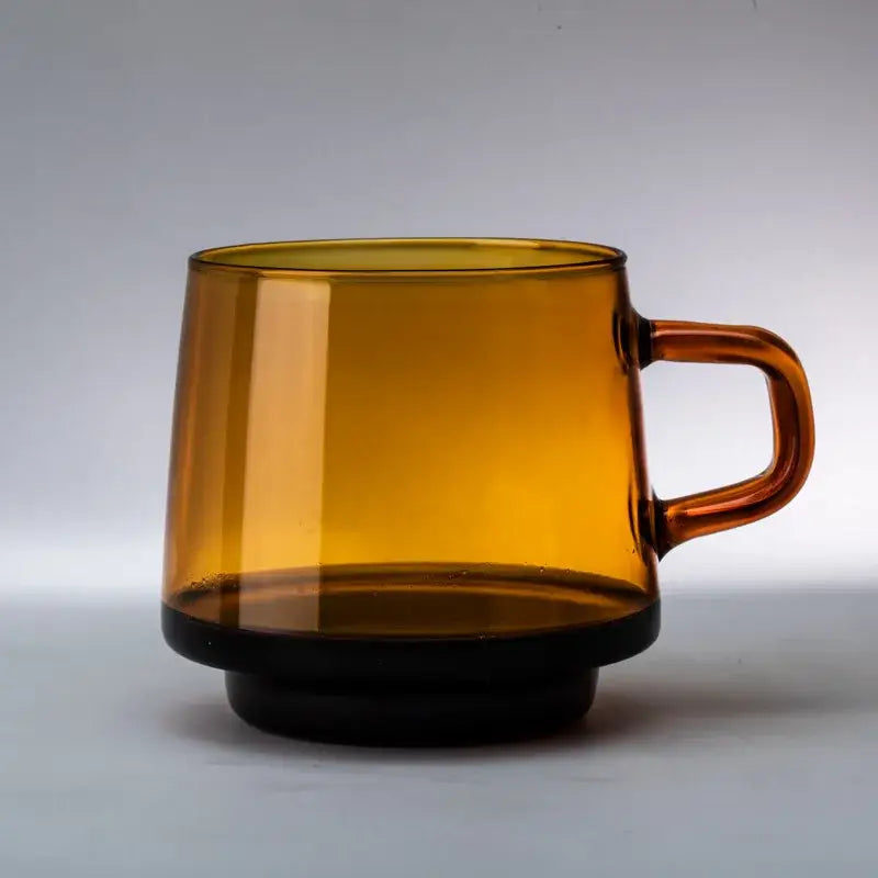 Green Glass Coffee Mug