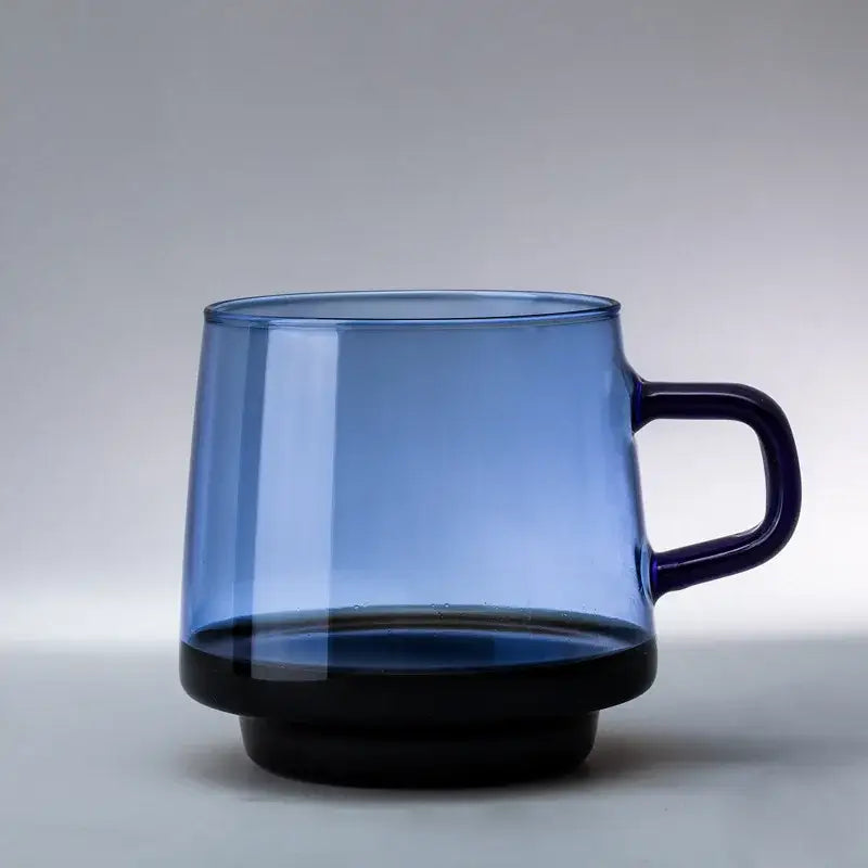 Green Glass Coffee Mug