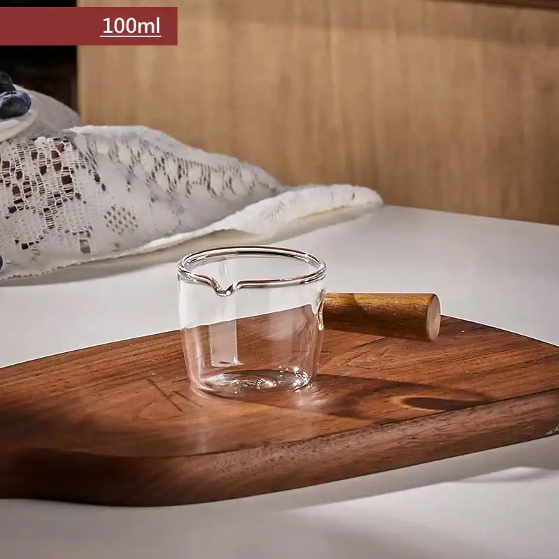 Glass Espresso Measuring Cup
