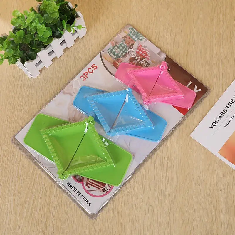 Green Blue Pink Dumpling Maker
