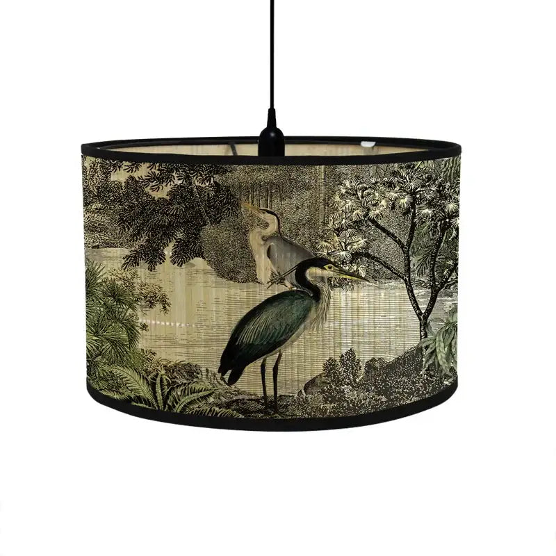 Bamboo Tropical Pendant Light