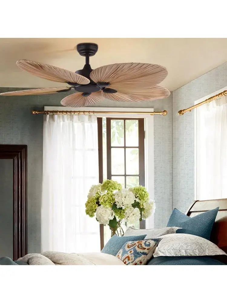 Bronze Leaf Ceiling Fan