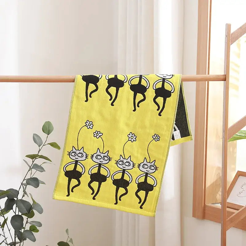 Turquoise Cotton Gauze Towels