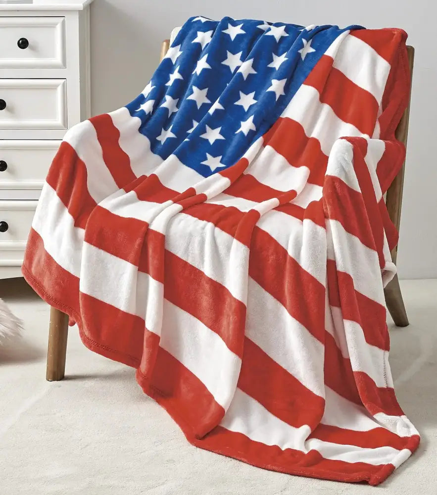 Union Jack Flannel Throw