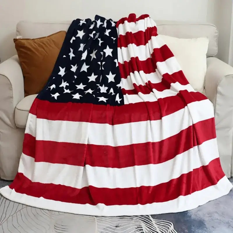 Union Jack Flannel Throw