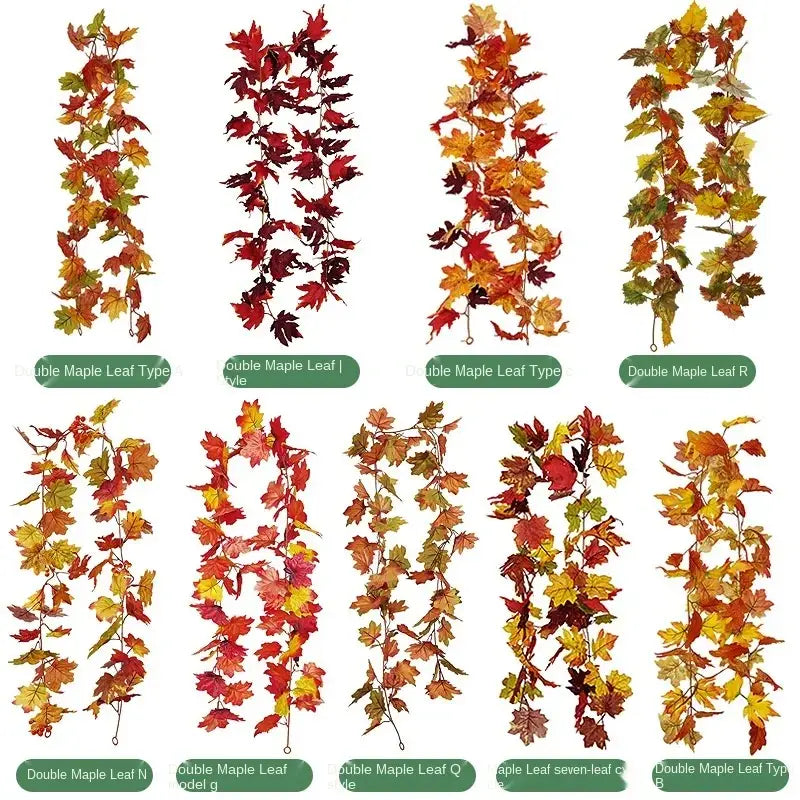 Autumn Leaf Garland Decoration