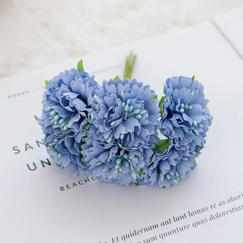 Multicolor Silk Carnation Bouquet