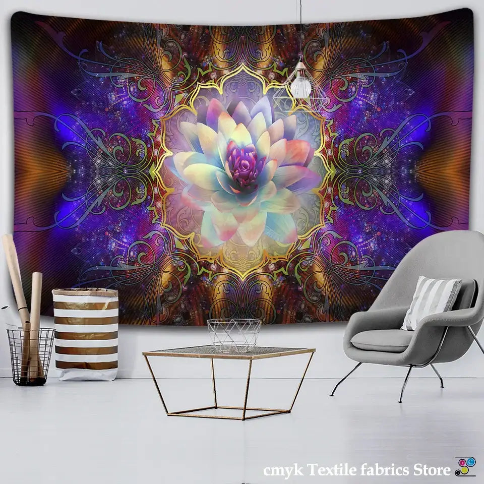 Mandala Chakra Wall Tapestry
