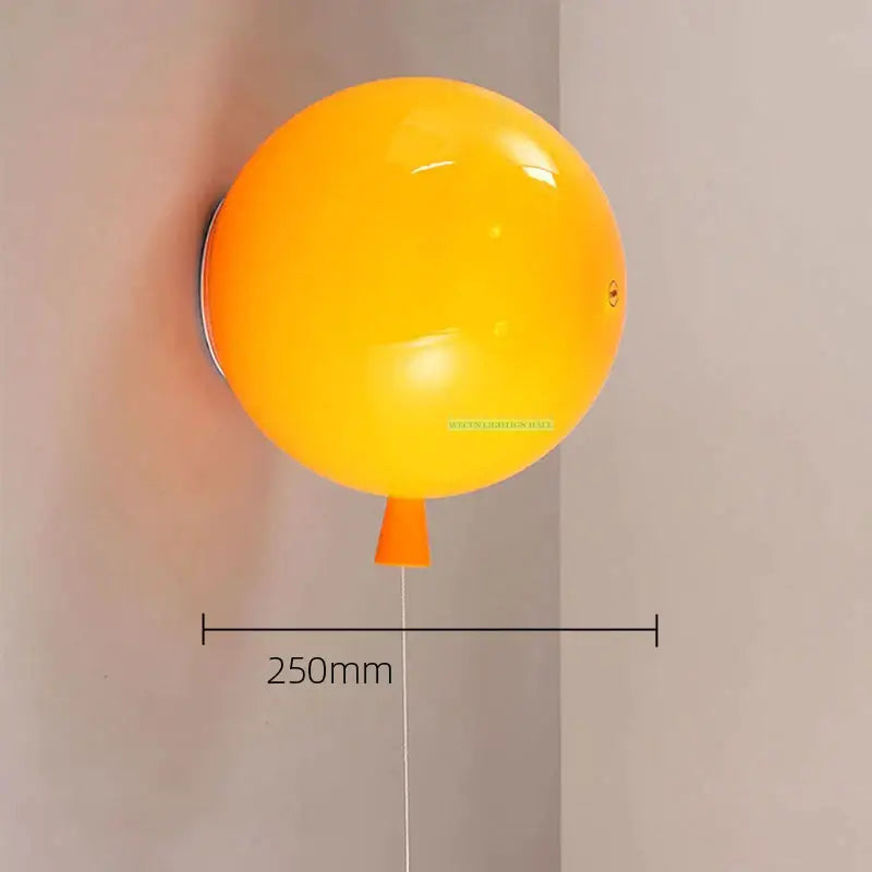 Red Balloon Wall Lamp 25cm E27