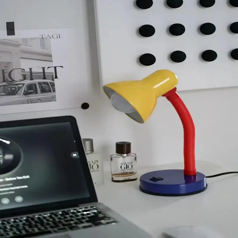 Yellow LED Desk Lamp