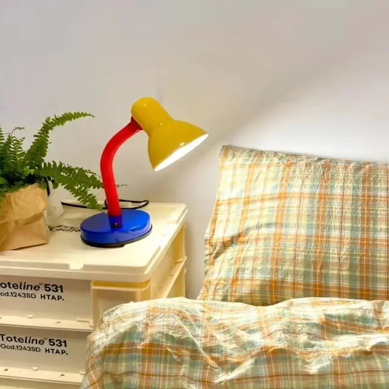 Yellow LED Desk Lamp