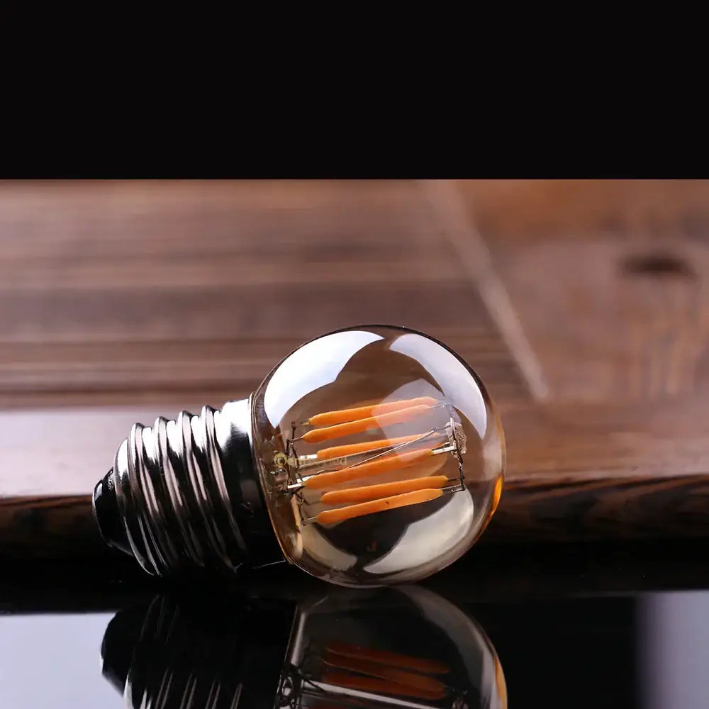 Amber Glass G40 Bulbs