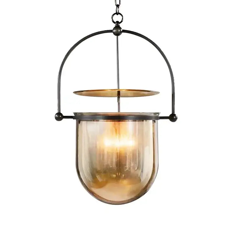Amber Glass Scandinavian Light