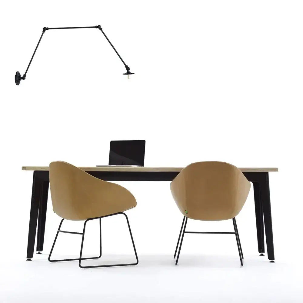 Black Adjustable Loft Light