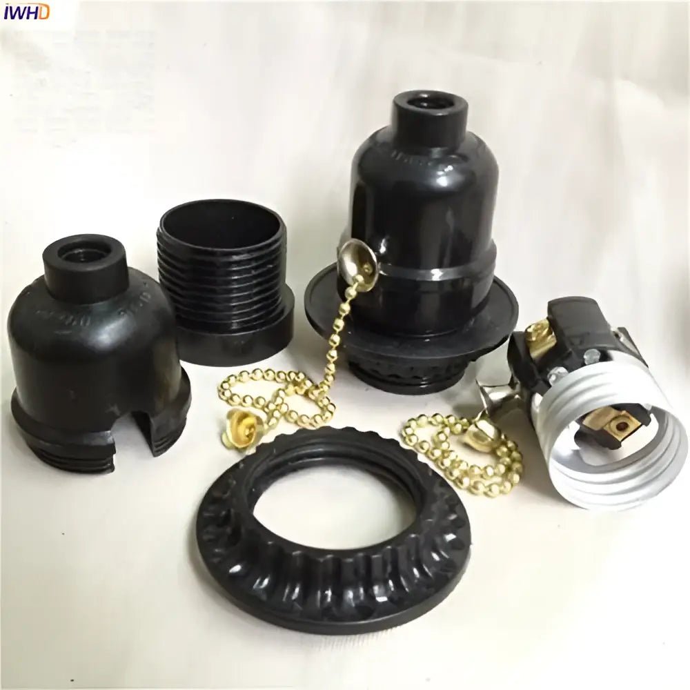 Black Gold Bulb Holder