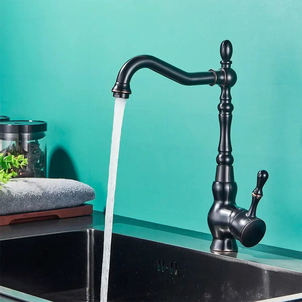 Brass Single Kitchen Faucet