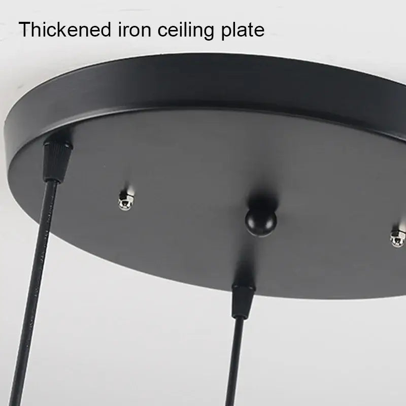 Black Iron Cartoon Pendant
