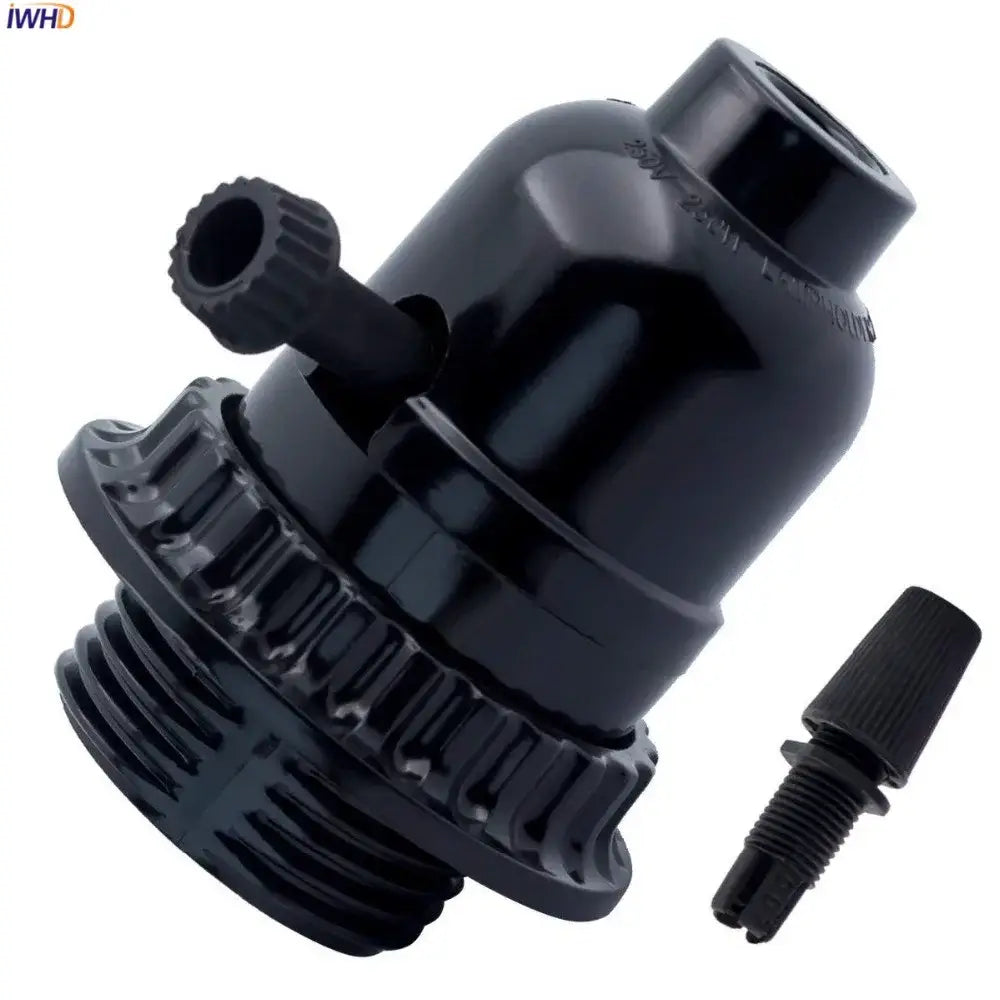 Black Vintage Socket Lamp