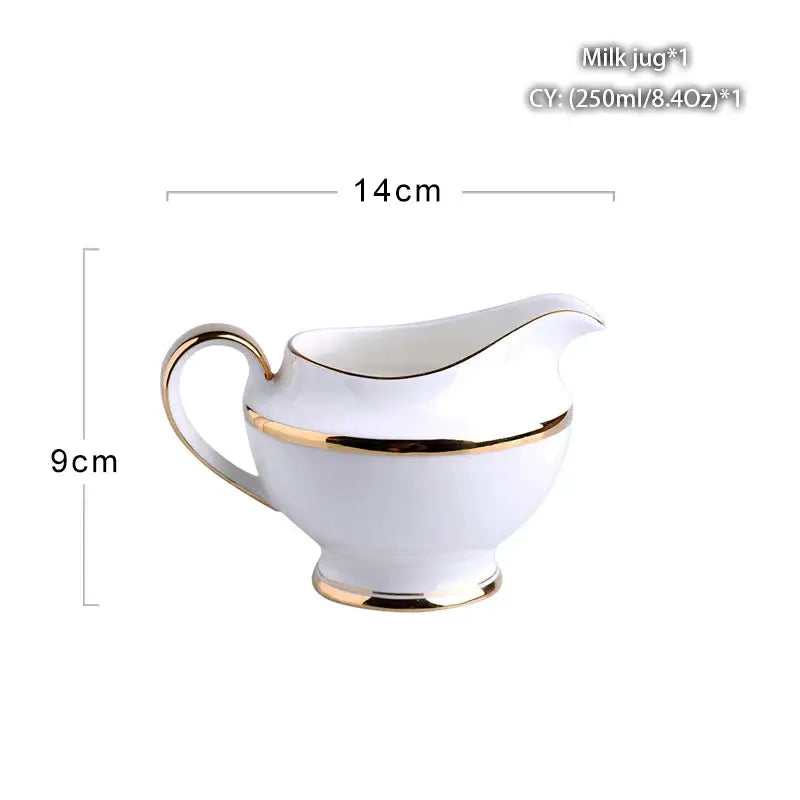 Bone China Gold Creamer