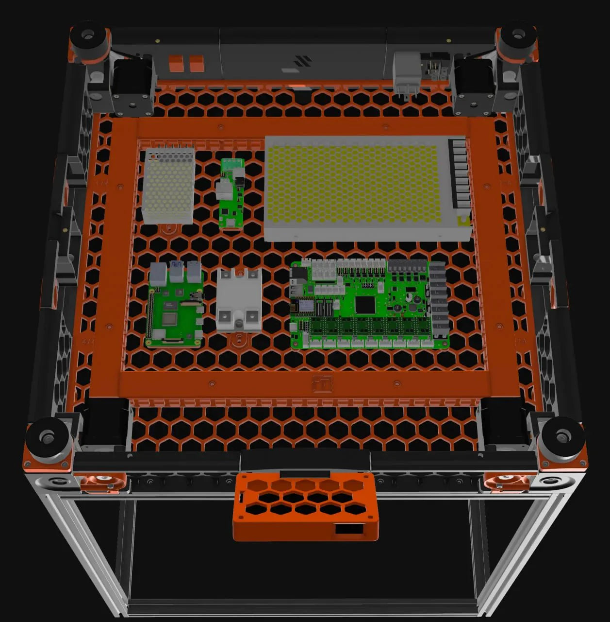 Voron V2.4 Electronics Management System (EMS) by FizzysTech