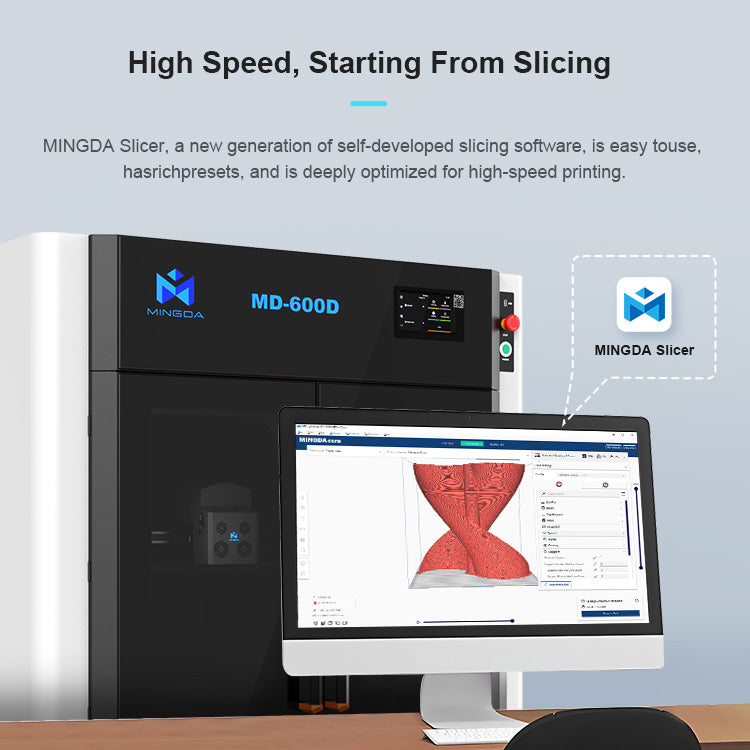 Mingda 600D  Industrial Fast Printer