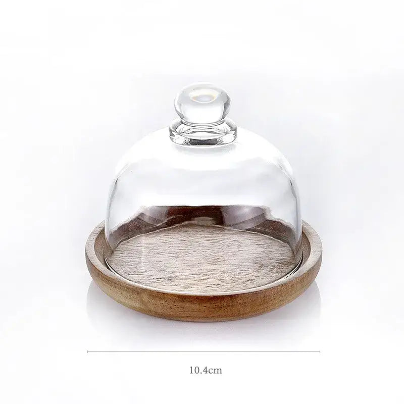 Glass Wood Storage Containers
