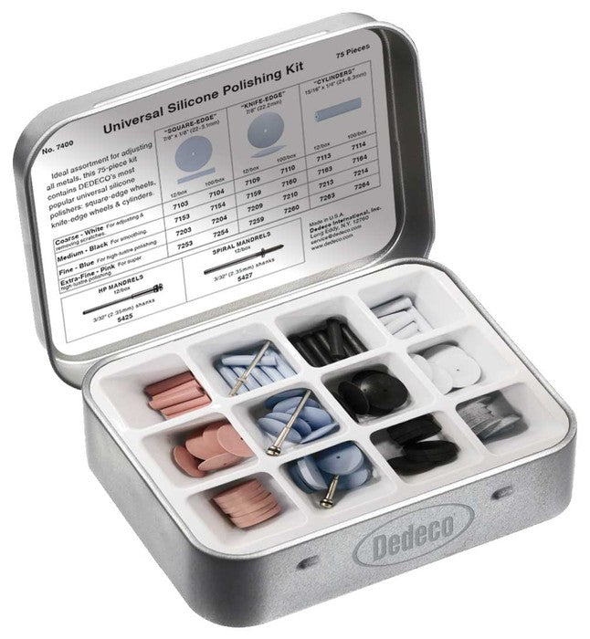 Silicone Polishing Starter Kit, Unmounted