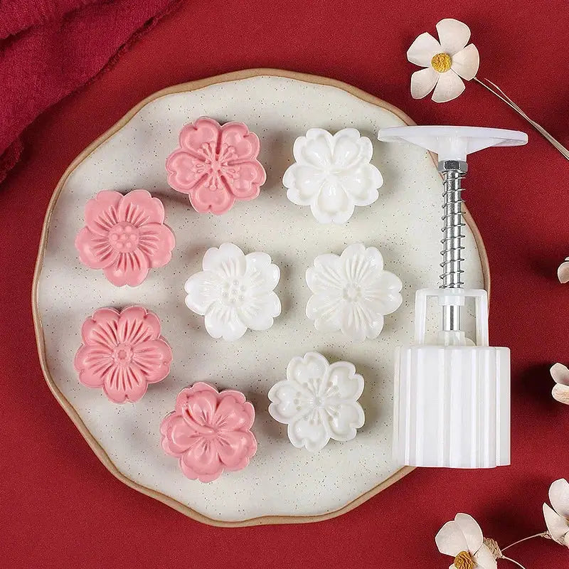 Cherry Blossom Mooncake Mold