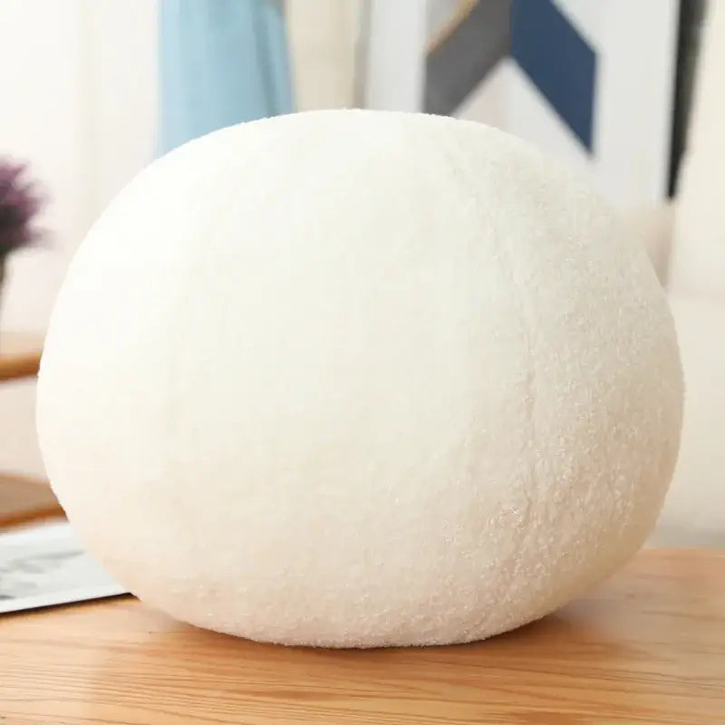 White Flower Cushion Set