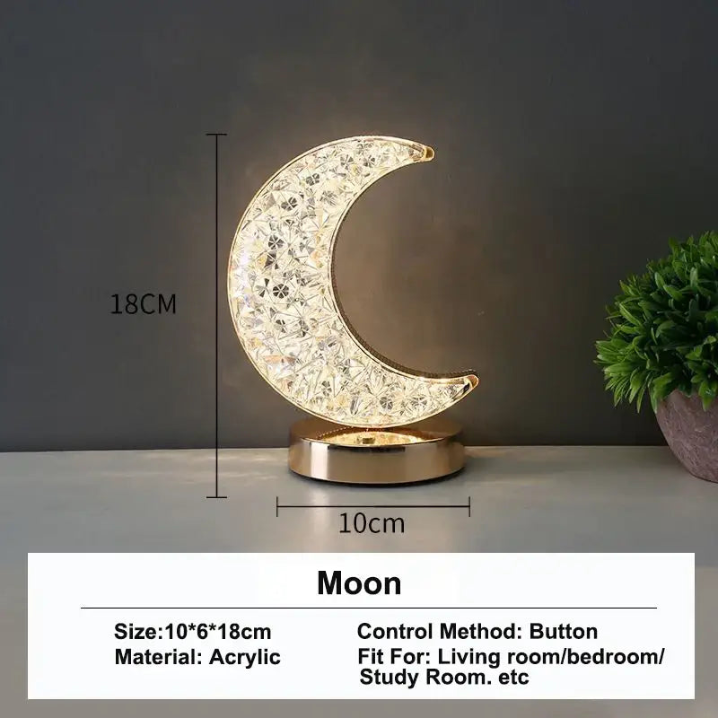 Acrylic Moon Night Light